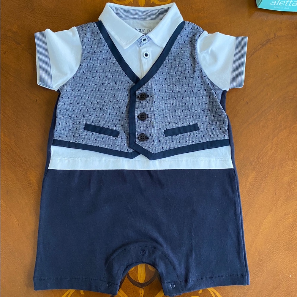 ❌SOLD❌ ALETTA Romper, 6month (Italy)